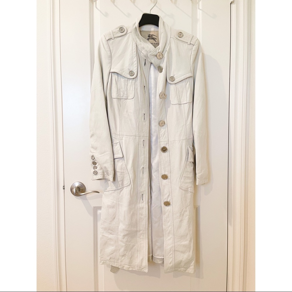 Burberry White Coat
